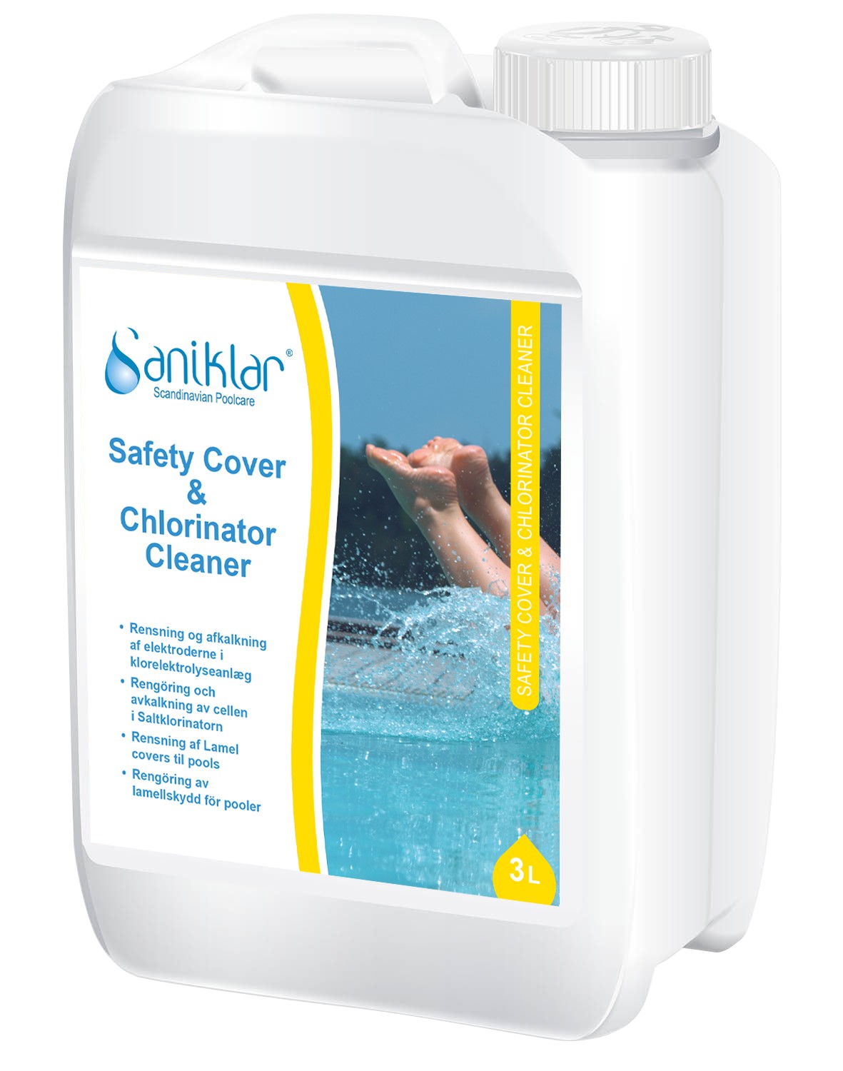 Safety Cover & Chlorinator Cleaner